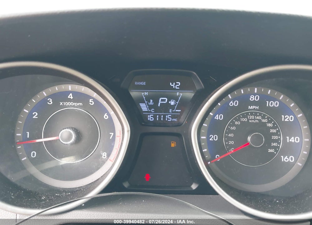 2014 HYUNDAI ELANTRA LIMITED VIN: KMHDH4AEXEU097053