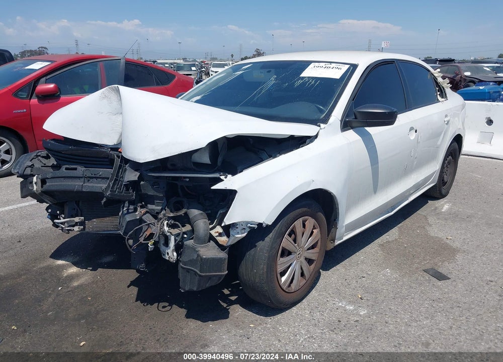 2013 VOLKSWAGEN JETTA 2.0L S VIN: 3VW2K7AJ6DM391089