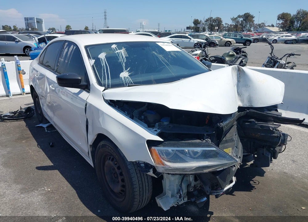 2013 VOLKSWAGEN JETTA 2.0L S VIN: 3VW2K7AJ6DM391089