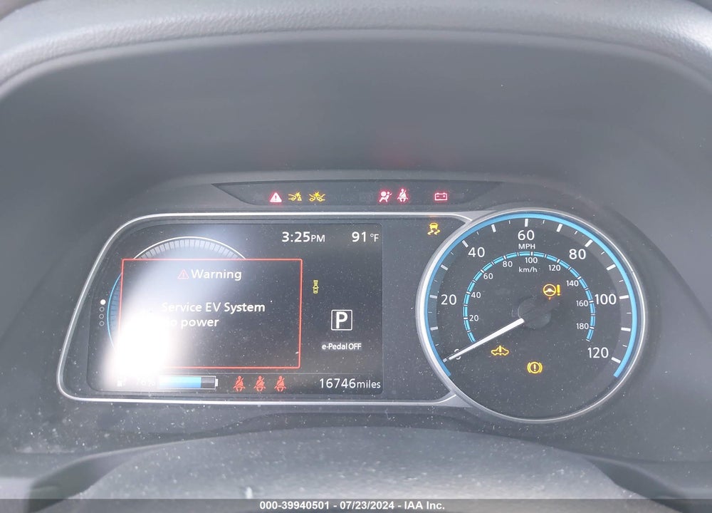 2022 NISSAN LEAF SV 40 KWH VIN: 1N4AZ1CV2NC553560