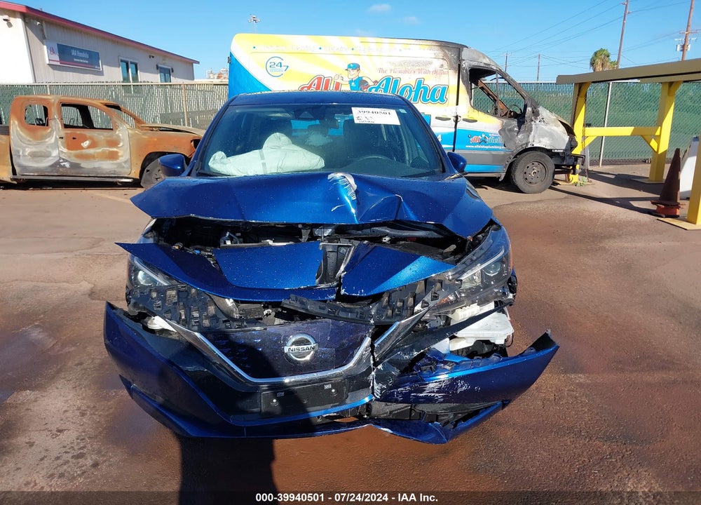 2022 NISSAN LEAF SV 40 KWH VIN: 1N4AZ1CV2NC553560