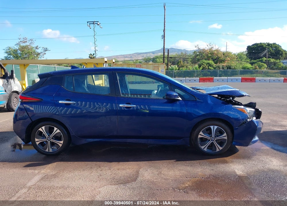 2022 NISSAN LEAF SV 40 KWH VIN: 1N4AZ1CV2NC553560