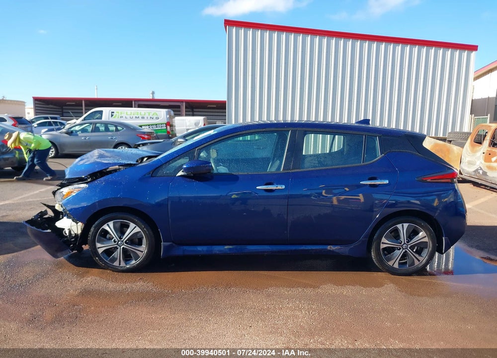 2022 NISSAN LEAF SV 40 KWH VIN: 1N4AZ1CV2NC553560