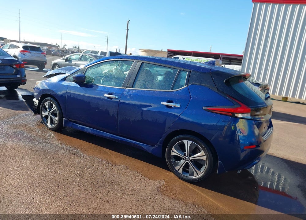 2022 NISSAN LEAF SV 40 KWH VIN: 1N4AZ1CV2NC553560