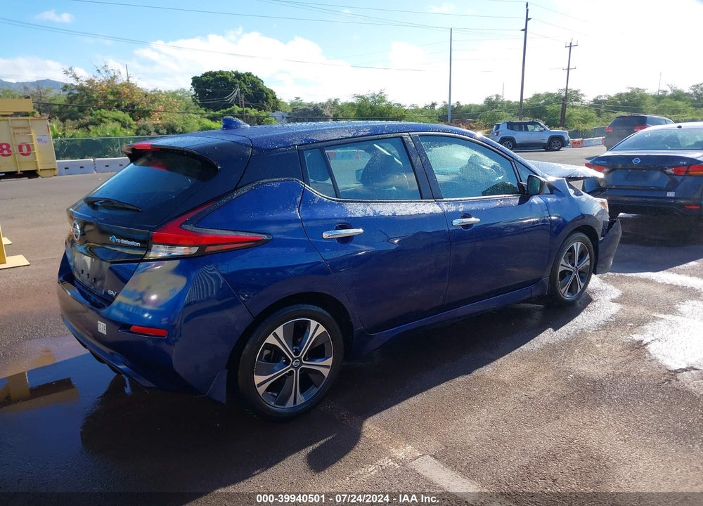 2022 NISSAN LEAF SV 40 KWH VIN: 1N4AZ1CV2NC553560