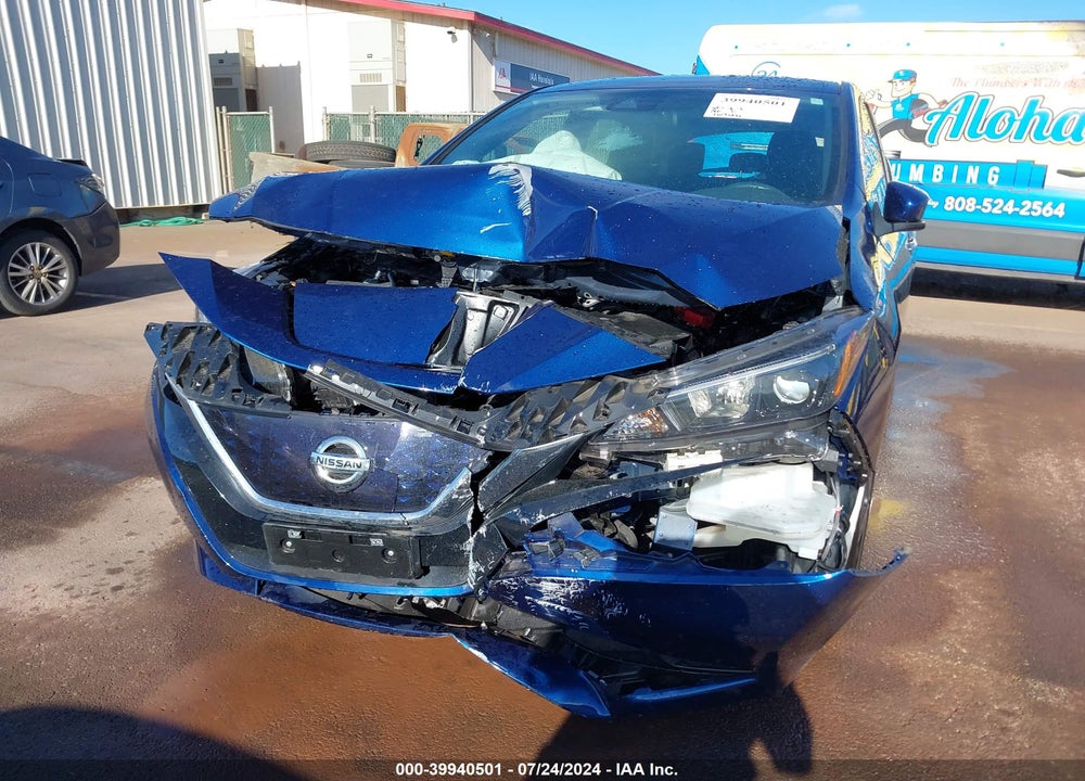 2022 NISSAN LEAF SV 40 KWH VIN: 1N4AZ1CV2NC553560