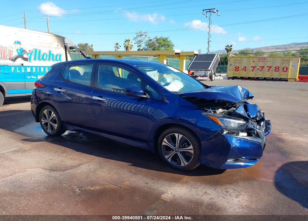 2022 NISSAN LEAF SV 40 KWH VIN: 1N4AZ1CV2NC553560