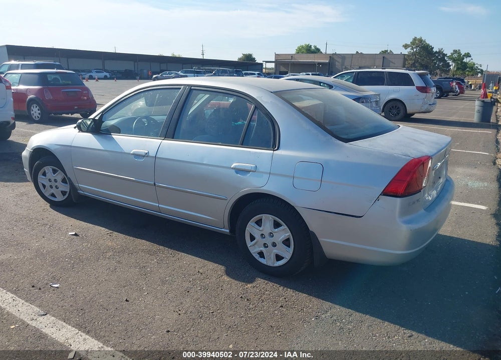 2003 HONDA CIVIC LX VIN: 2HGES16503H568873