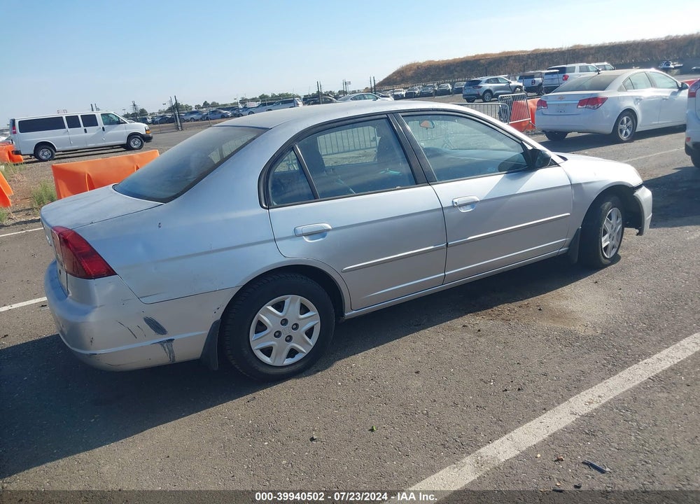 2003 HONDA CIVIC LX VIN: 2HGES16503H568873