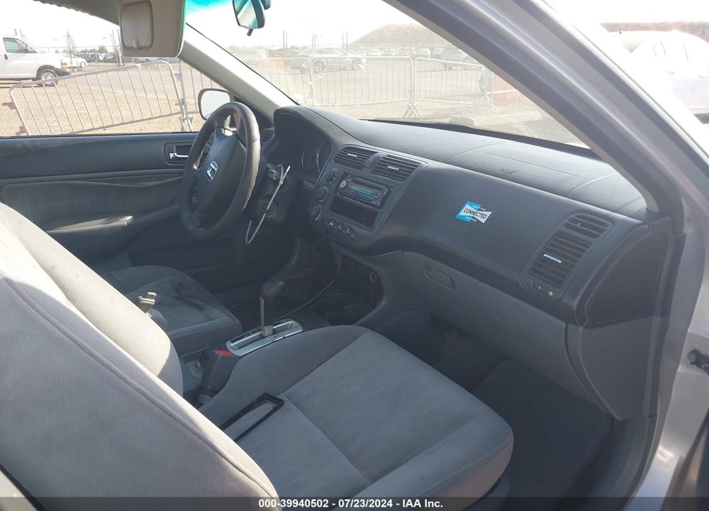 2003 HONDA CIVIC LX VIN: 2HGES16503H568873