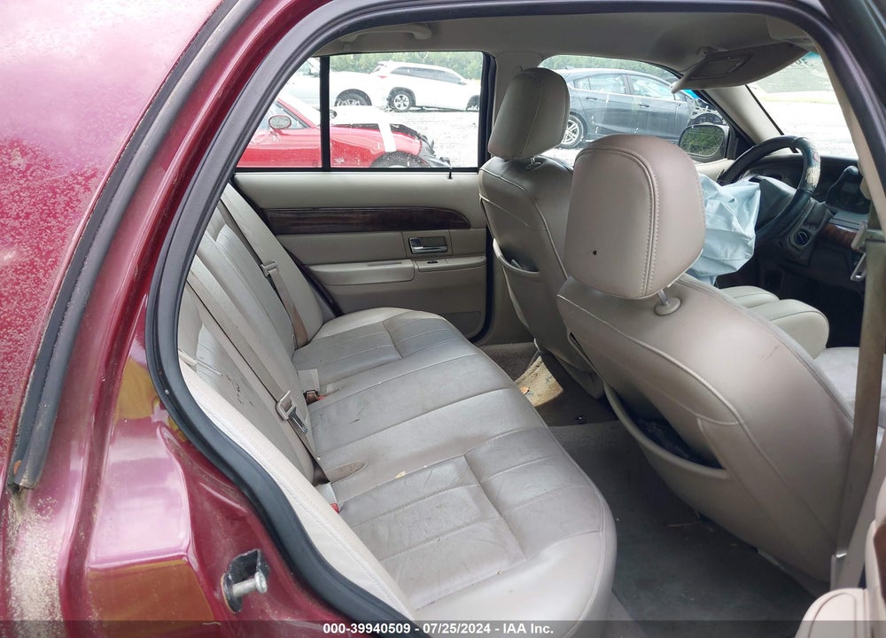 2008 MERCURY GRAND MARQUIS LS VIN: 2MEFM75V18X614241