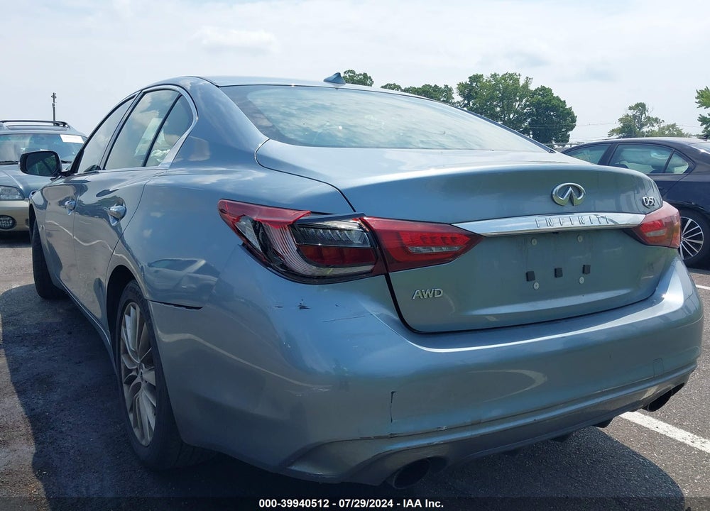 2018 INFINITI Q50 3.0T LUXE VIN: JN1EV7AR2JM430929