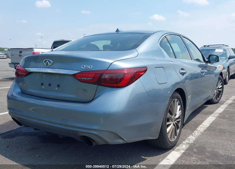2018 INFINITI Q50 3.0T LUXE VIN: JN1EV7AR2JM430929