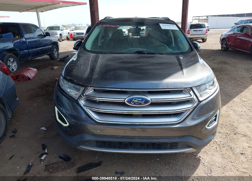 2015 FORD EDGE SEL VIN: 2FMTK3J88FBB99007