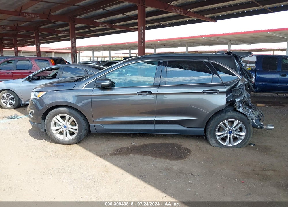 2015 FORD EDGE SEL VIN: 2FMTK3J88FBB99007