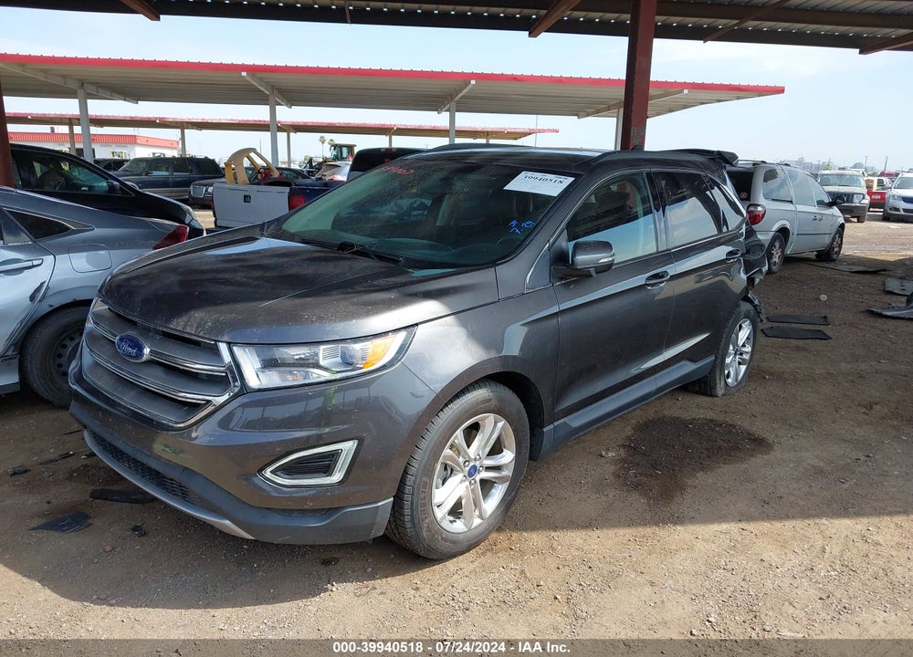 2015 FORD EDGE SEL VIN: 2FMTK3J88FBB99007