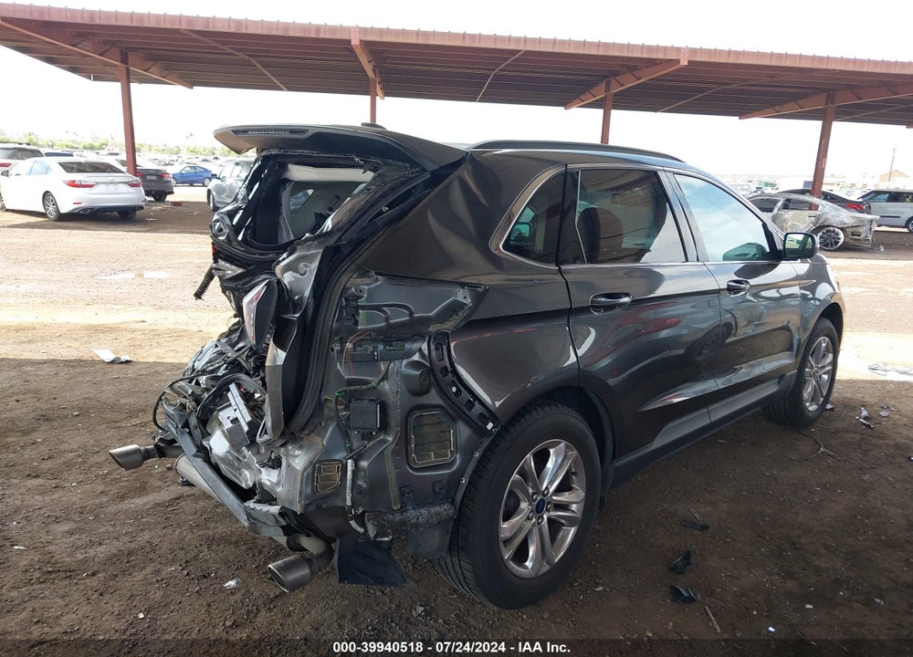 2015 FORD EDGE SEL VIN: 2FMTK3J88FBB99007