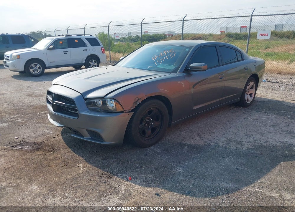 2012 DODGE CHARGER POLICE VIN: 2C3CDXATXCH159437