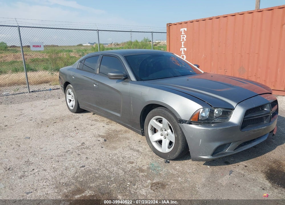 2012 DODGE CHARGER POLICE VIN: 2C3CDXATXCH159437