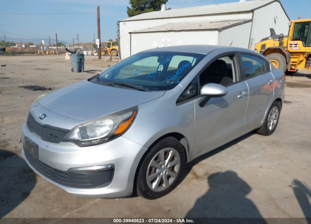 2016 KIA RIO LX VIN: KNADM4A38G6669059