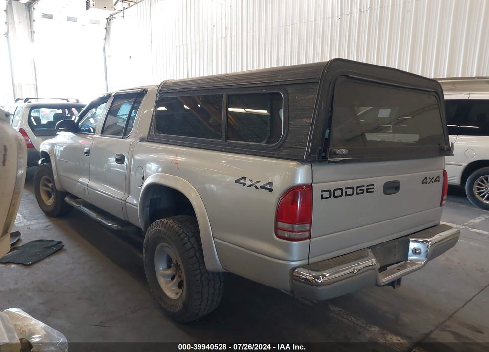 2002 DODGE DAKOTA SLT VIN: 1B7HG48X82S652704