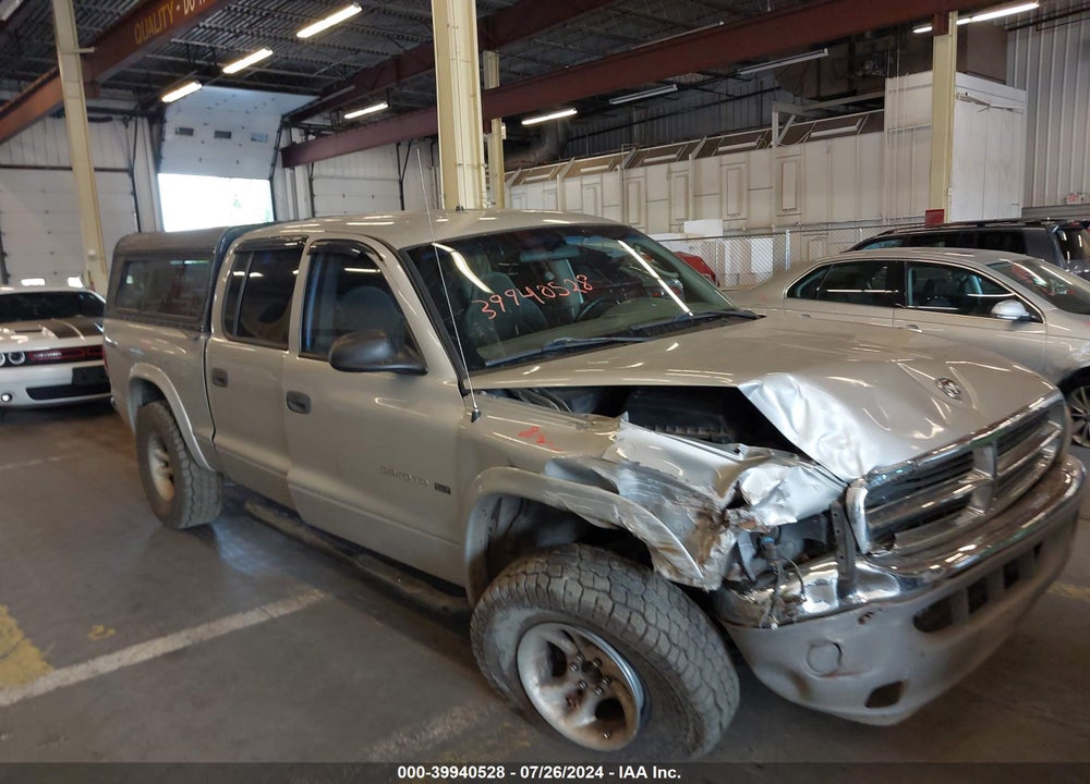 2002 DODGE DAKOTA SLT VIN: 1B7HG48X82S652704