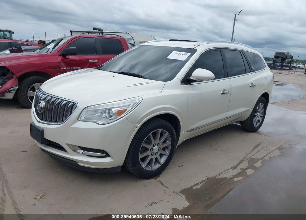 2015 BUICK ENCLAVE LEATHER VIN: 5GAKRBKD4FJ147954