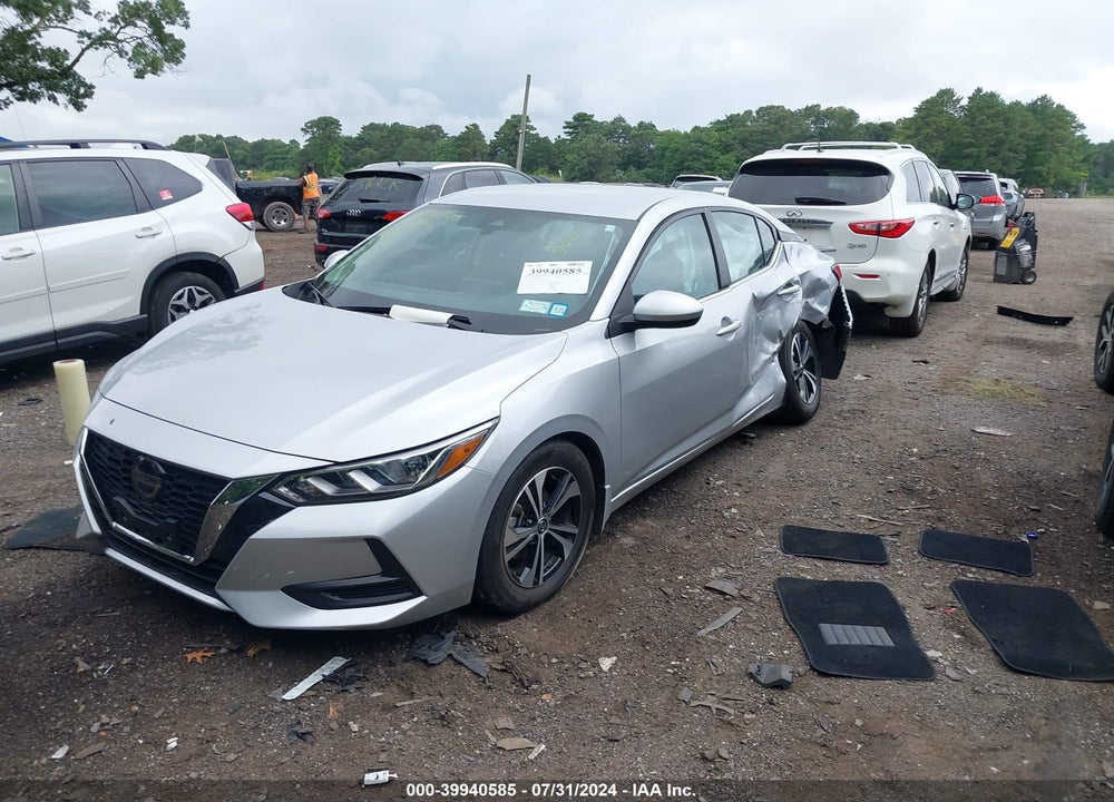 2021 NISSAN SENTRA SV XTRONIC CVT VIN: 3N1AB8CV3MY202205