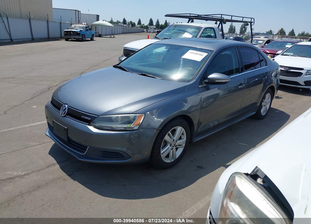 2013 VOLKSWAGEN JETTA HYBRID SEL VIN: 3VW637AJ3DM265559