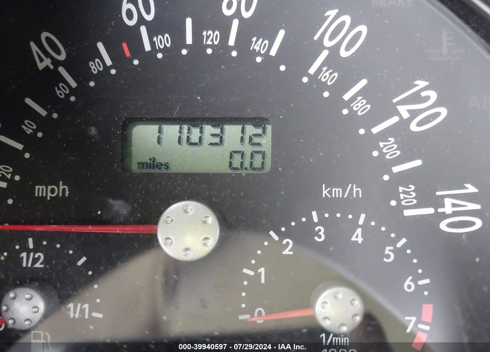 1998 VOLKSWAGEN NEW BEETLE VIN: 3VWBB61C5WM015756