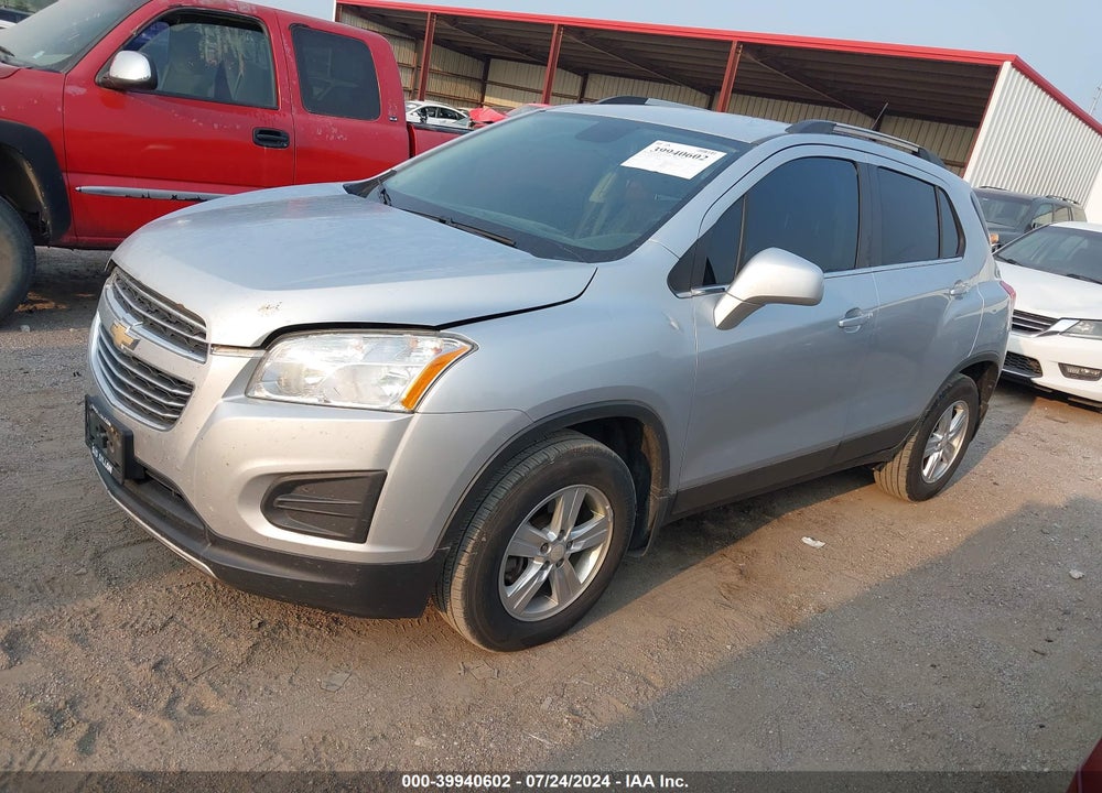 2016 CHEVROLET TRAX LT VIN: 3GNCJPSB2GL259143