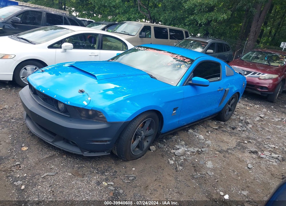 2010 FORD MUSTANG GT/GT PREMIUM VIN: 1ZVBP8CHXA5169609
