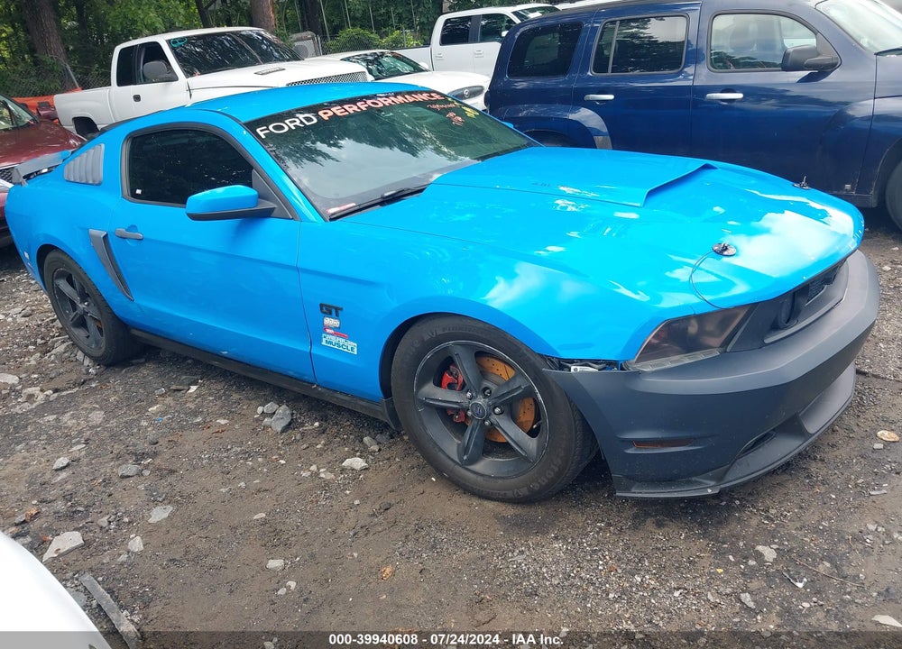 2010 FORD MUSTANG GT/GT PREMIUM VIN: 1ZVBP8CHXA5169609