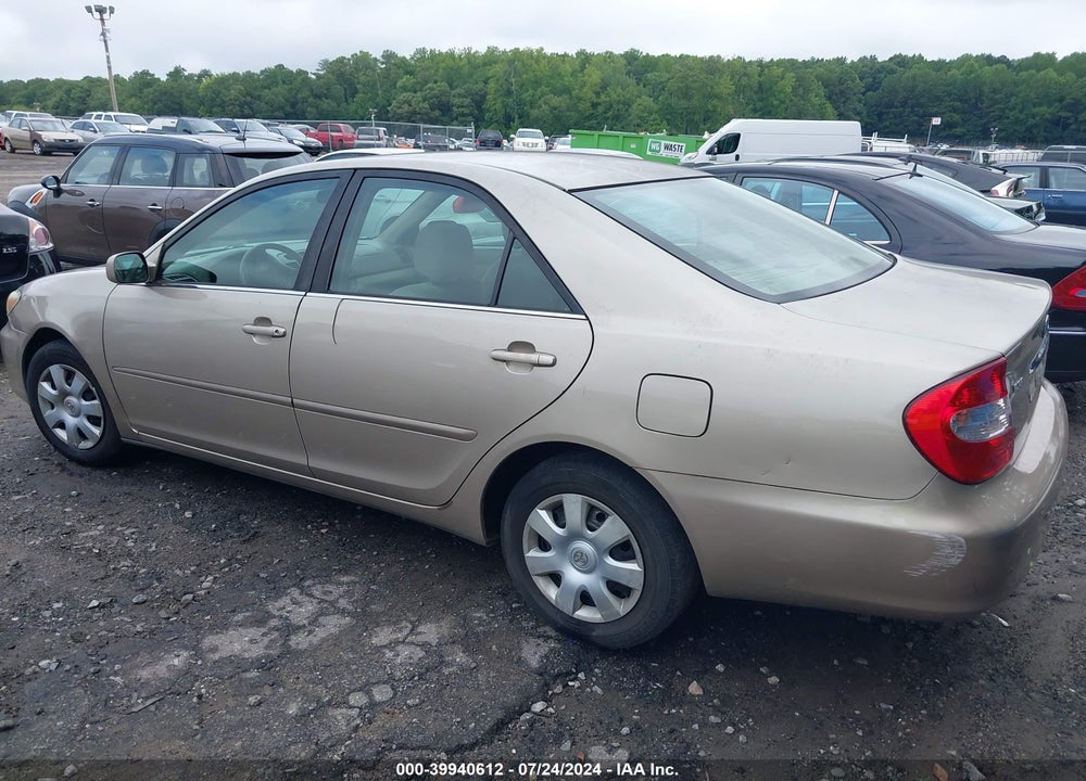 2003 TOYOTA CAMRY LE VIN: 4T1BE32KX3U174418