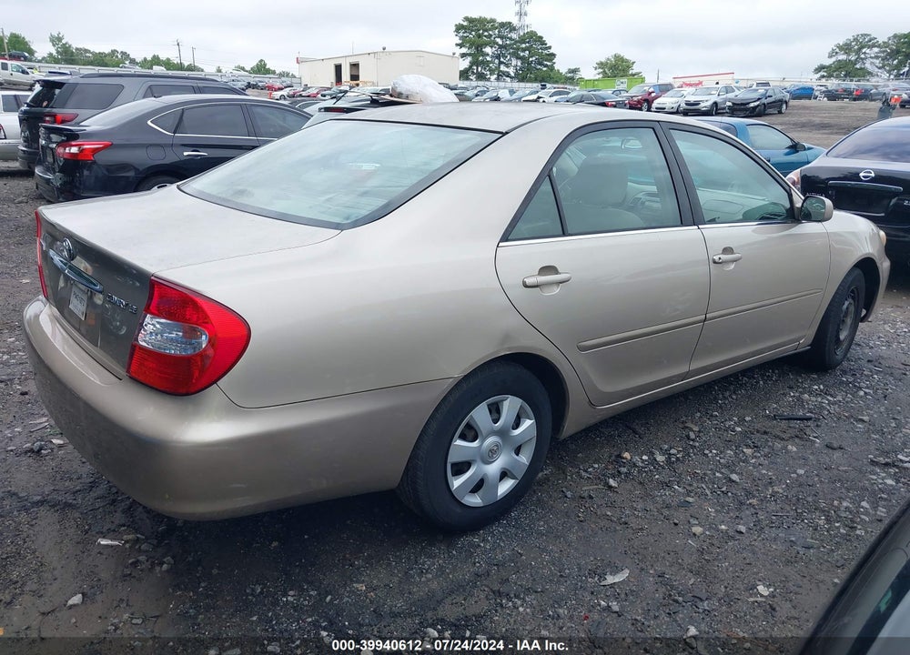 2003 TOYOTA CAMRY LE VIN: 4T1BE32KX3U174418