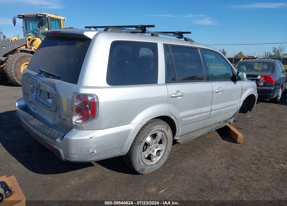 2007 HONDA PILOT EX-L VIN: 2HKYF18717H516406