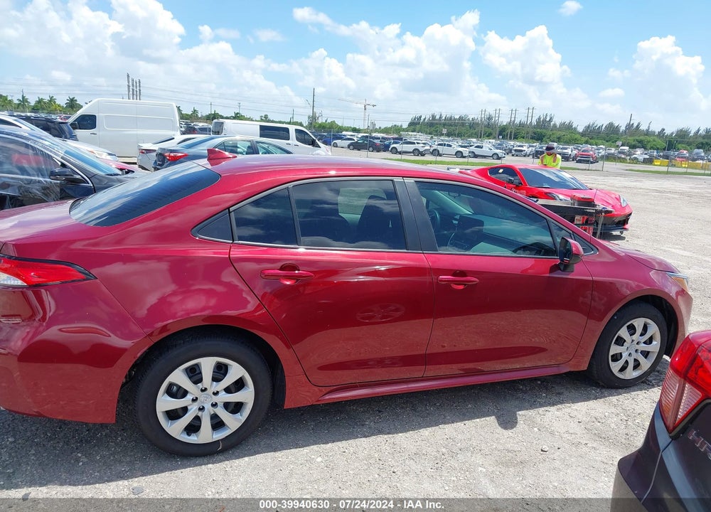 2024 TOYOTA COROLLA LE VIN: 5YFB4MDE3RP161309