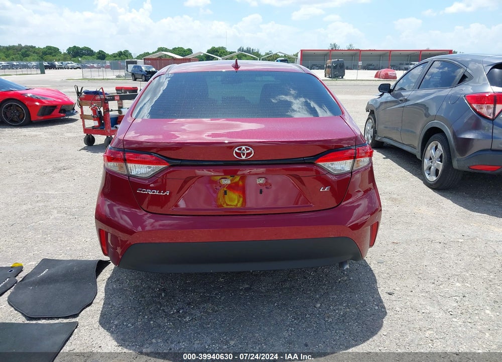 2024 TOYOTA COROLLA LE VIN: 5YFB4MDE3RP161309