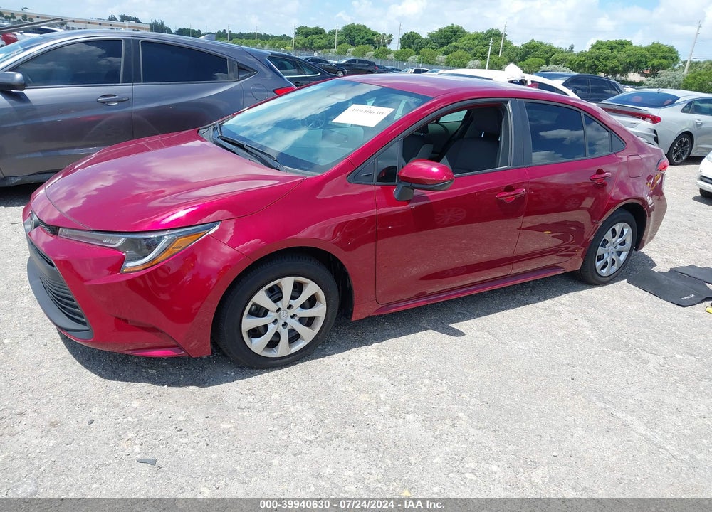 2024 TOYOTA COROLLA LE VIN: 5YFB4MDE3RP161309