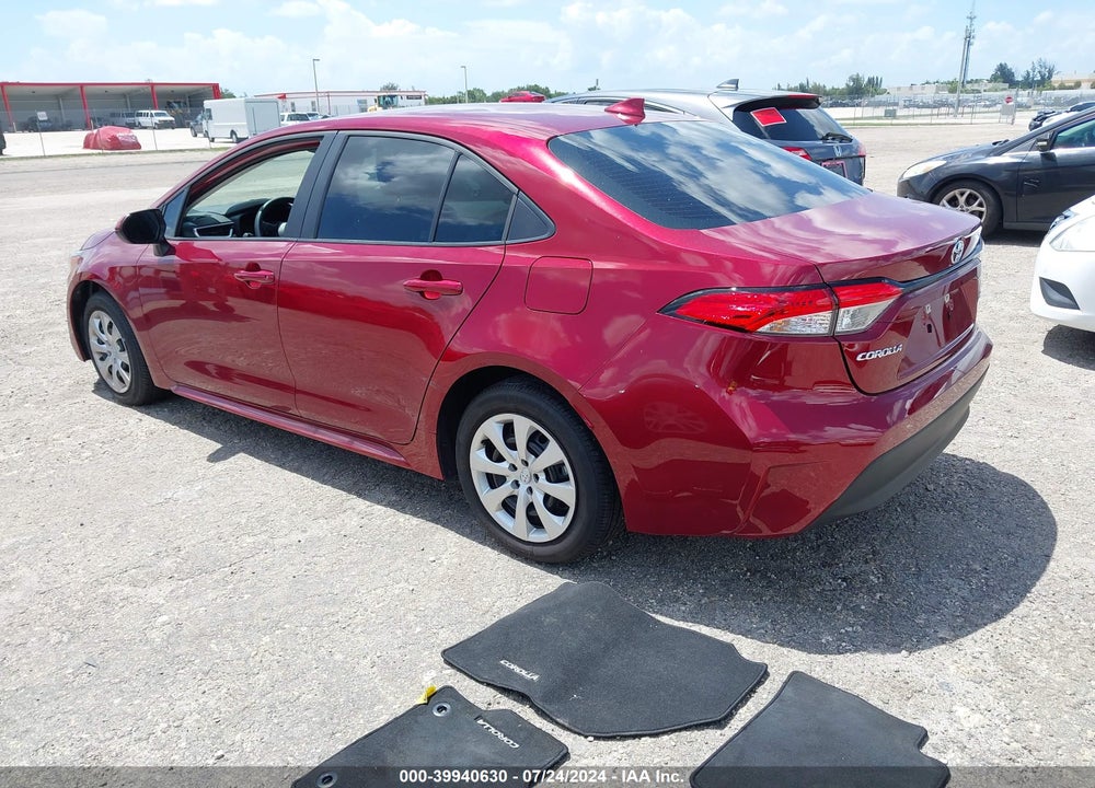 2024 TOYOTA COROLLA LE VIN: 5YFB4MDE3RP161309