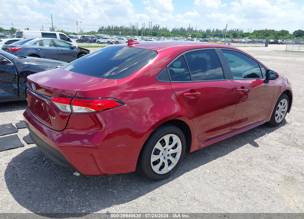2024 TOYOTA COROLLA LE VIN: 5YFB4MDE3RP161309