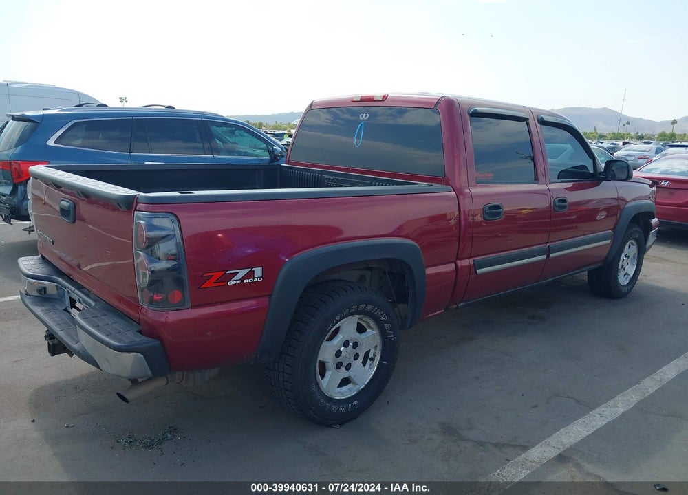 2006 CHEVROLET SILVERADO 1500 LT1 VIN: 2GCEK13T561132552