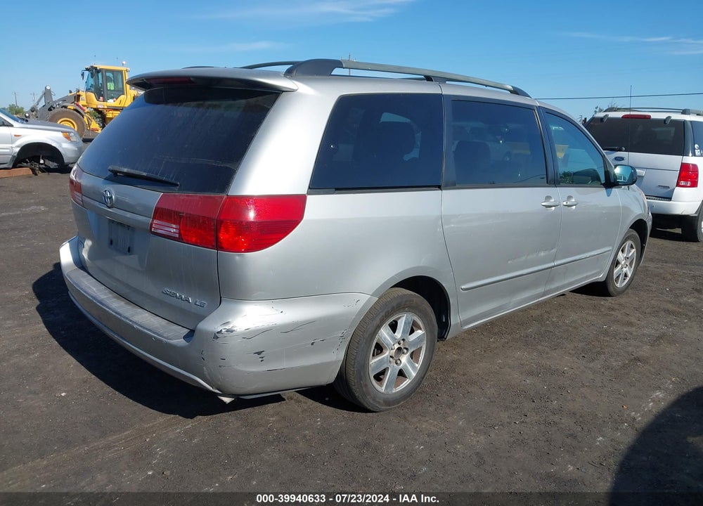 2004 TOYOTA SIENNA LE VIN: 5TDZA23CX4S130280