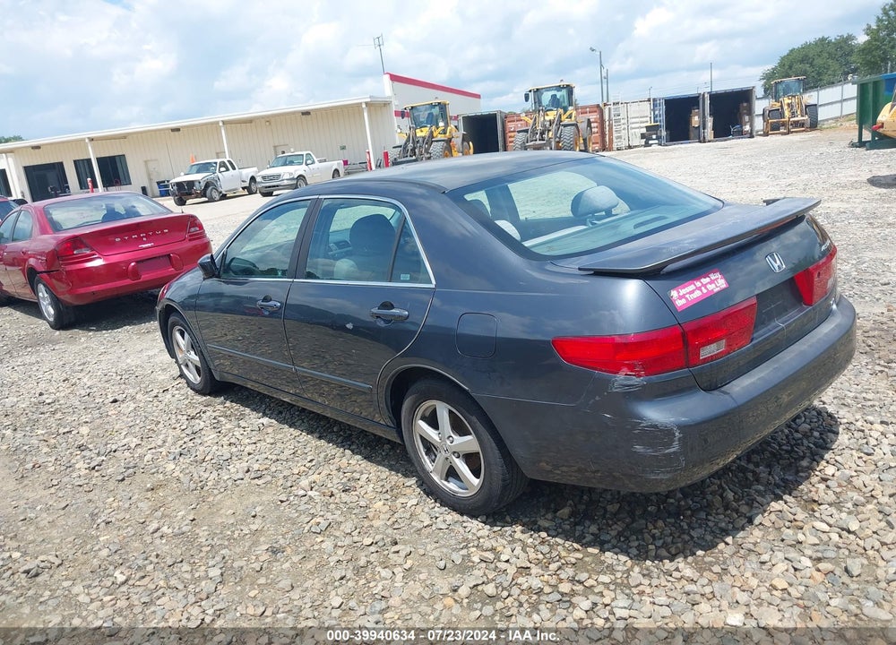 2005 HONDA ACCORD 2.4 EX VIN: 1HGCM56725A176411