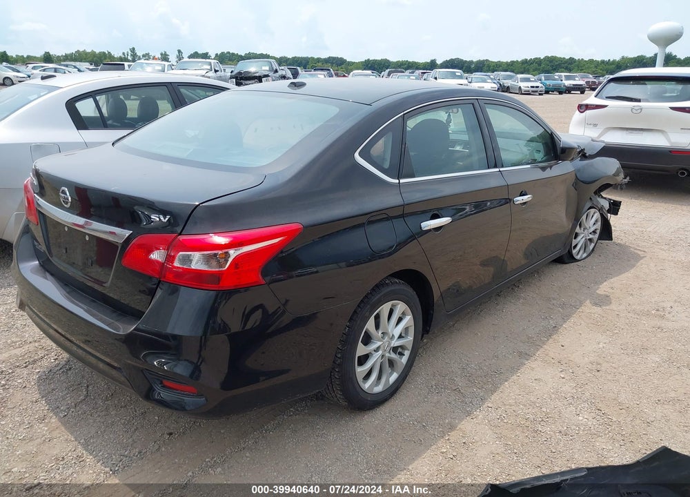 2019 NISSAN SENTRA SV VIN: 3N1AB7AP7KY343905