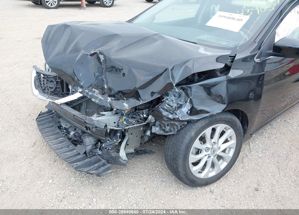 2019 NISSAN SENTRA SV VIN: 3N1AB7AP7KY343905