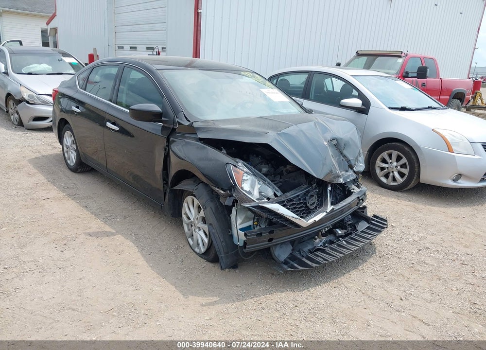 2019 NISSAN SENTRA SV VIN: 3N1AB7AP7KY343905
