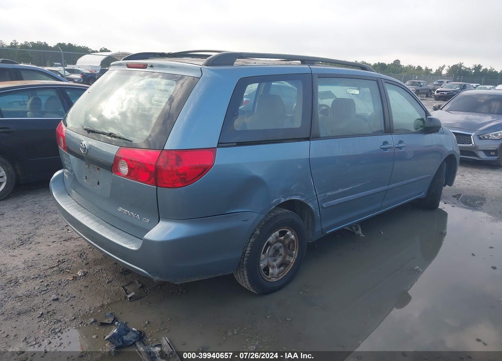 2006 TOYOTA SIENNA CE VIN: 5TDZA23C46S399104