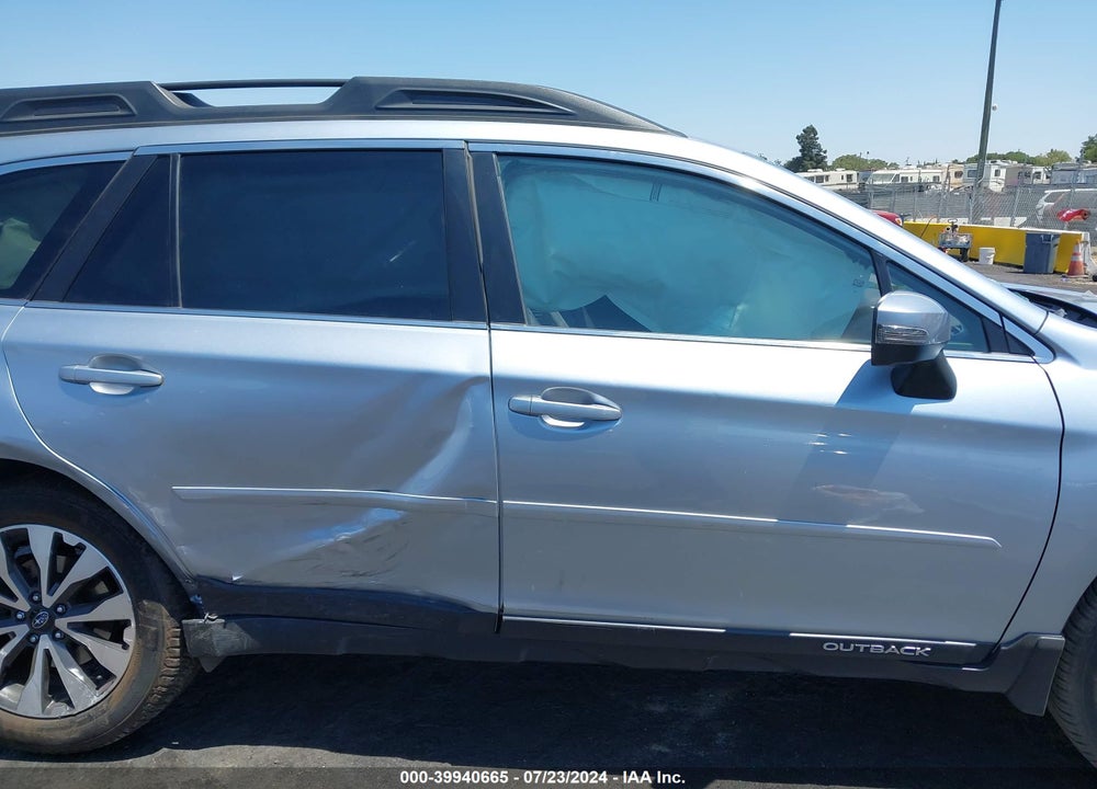 2015 SUBARU OUTBACK 2.5I LIMITED VIN: 4S4BSANC1F3324072