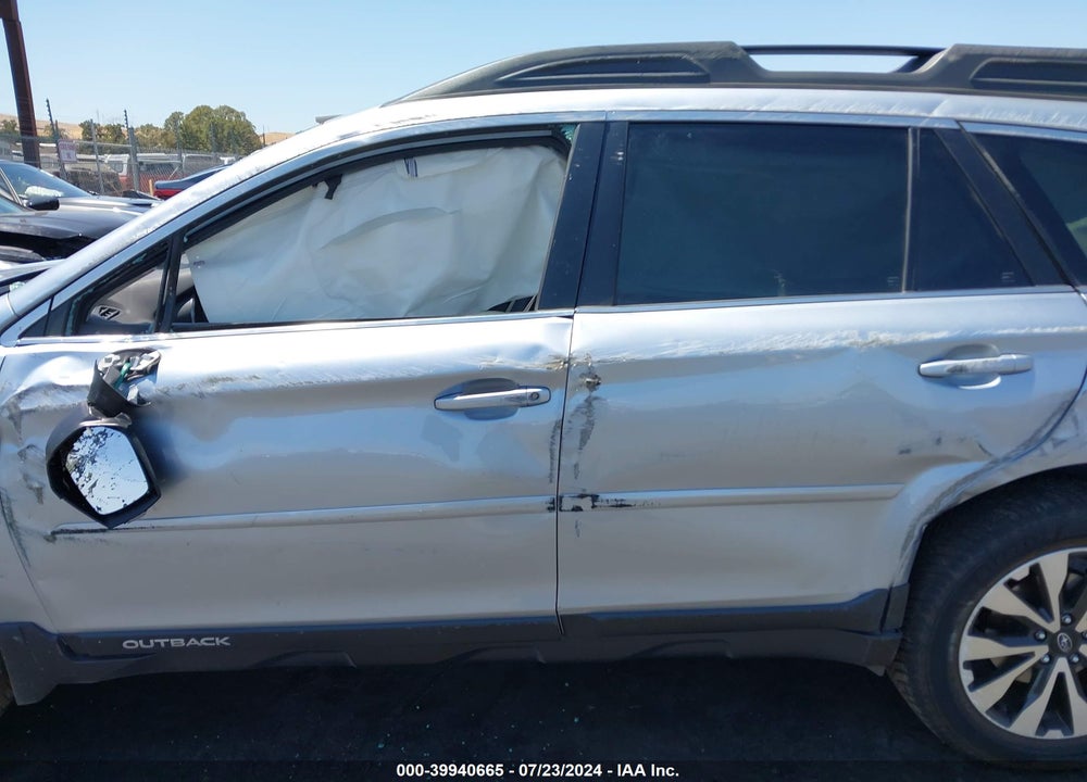 2015 SUBARU OUTBACK 2.5I LIMITED VIN: 4S4BSANC1F3324072
